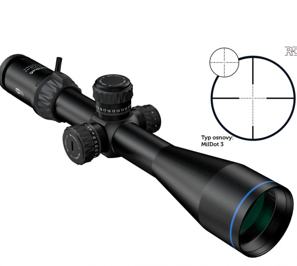 Optika6 5-30x56 RD FFP, osnova MilDot 3