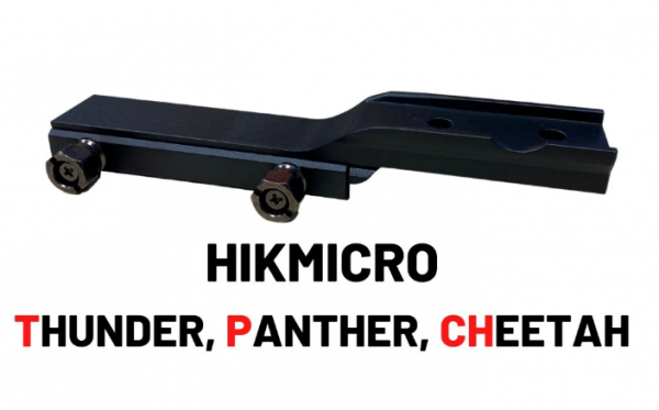 Originální montáž na Weaver pro HIKMICRO Thunder, Panther 1.0, 2.0 a Cheetah
